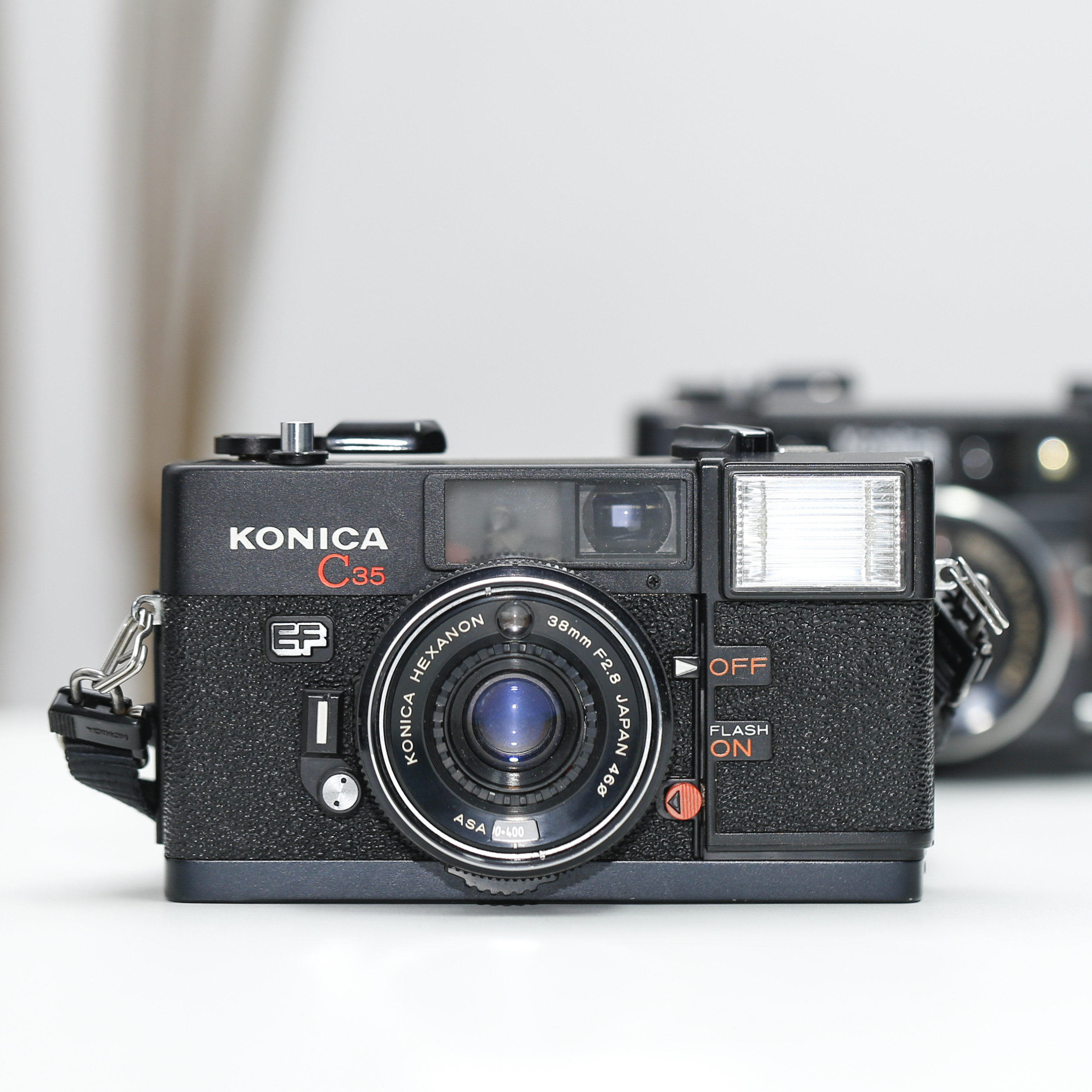 夕叔摄影konica柯尼卡c35ef3efjfdel胶片旁轴相机