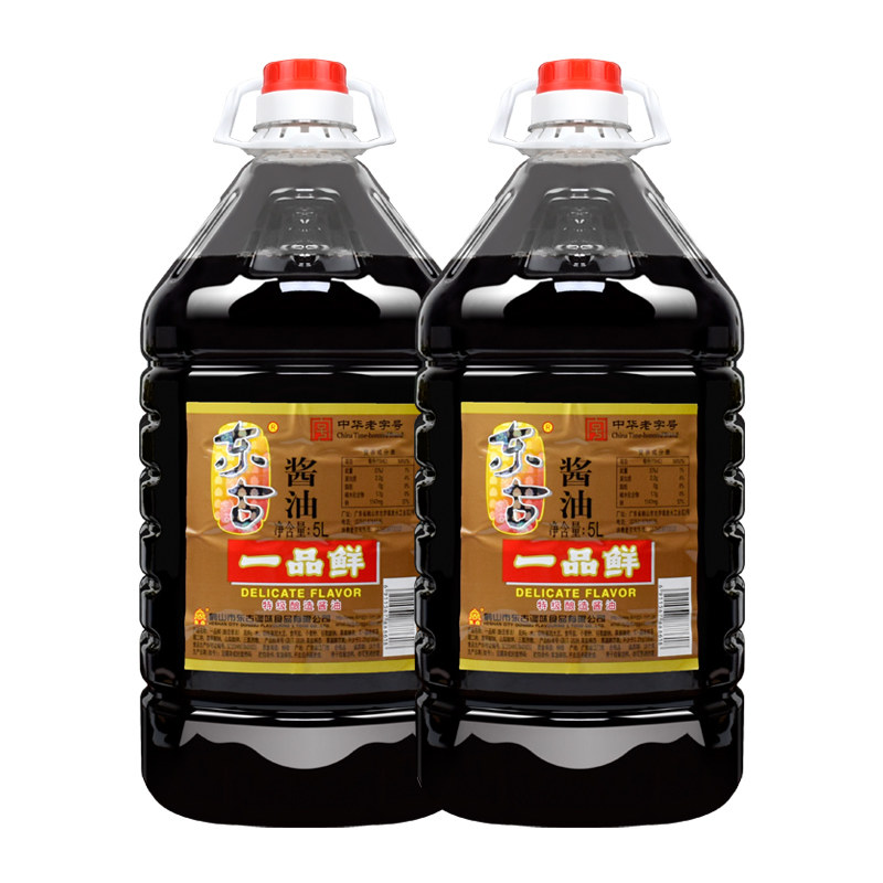 酱油东古一品鲜5l桶装特级酿造海鲜正宗凉拌酱油
