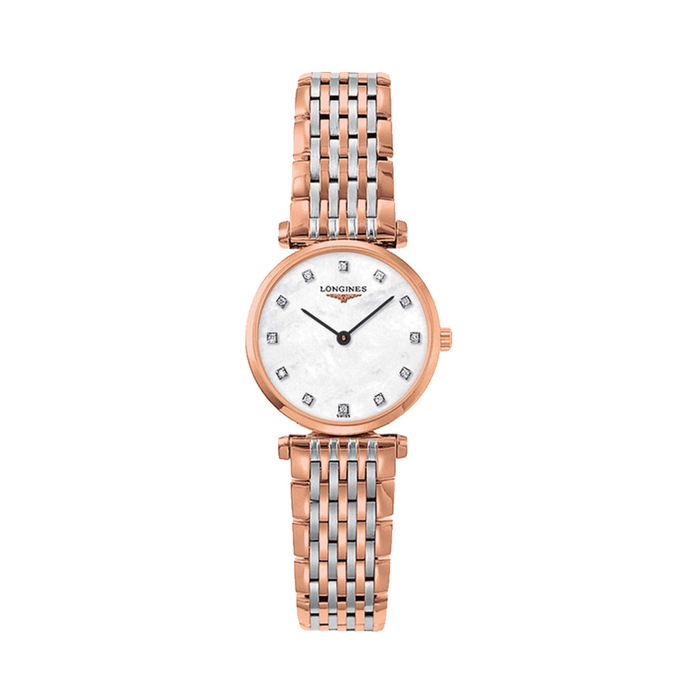 直营浪琴longines嘉岚系列钢带石英女士腕表瑞士瑞士腕表