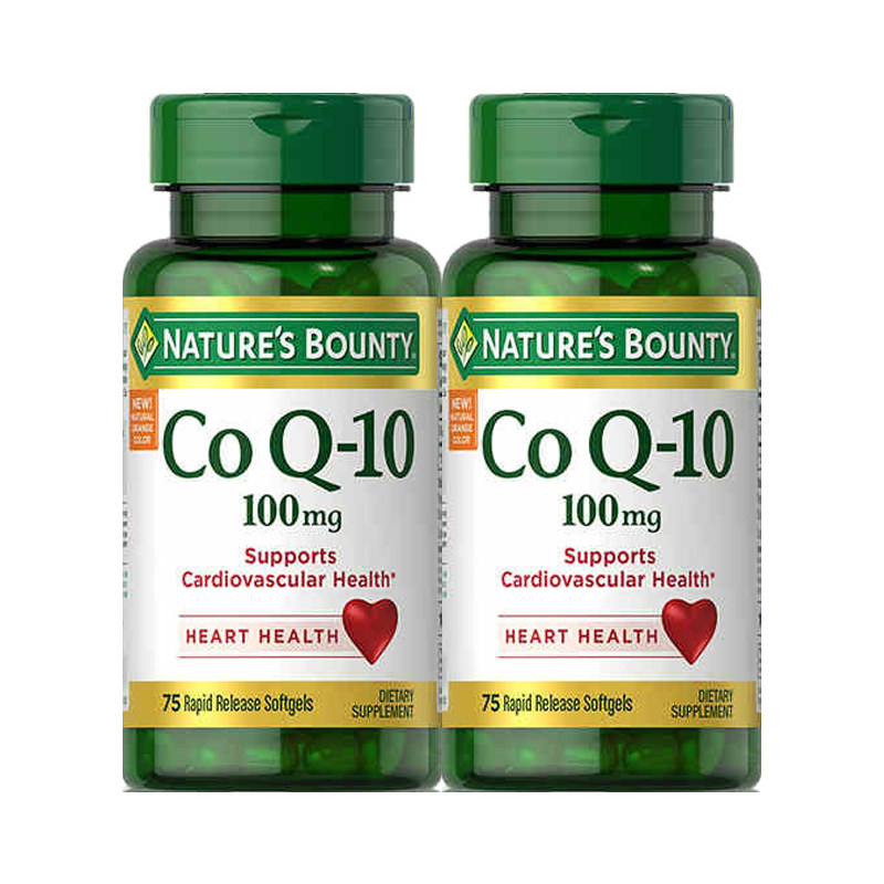 自然之宝辅酶q10胶囊100mg75瓶中老年保健原装进口保护泛醇