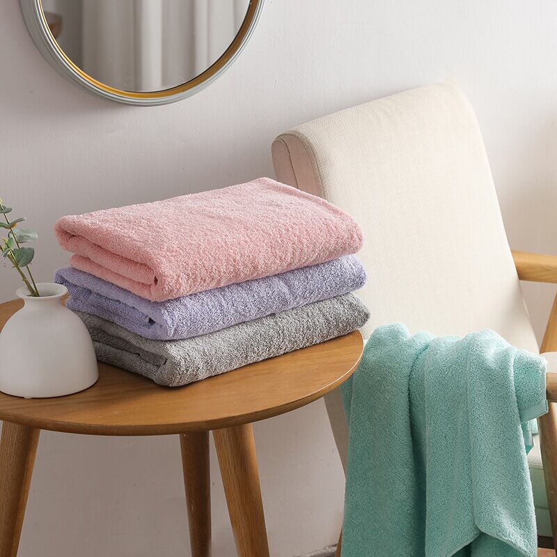 浴巾毛巾自营uchino内野棉柔云朵柔软洗脸纯棉浴巾
