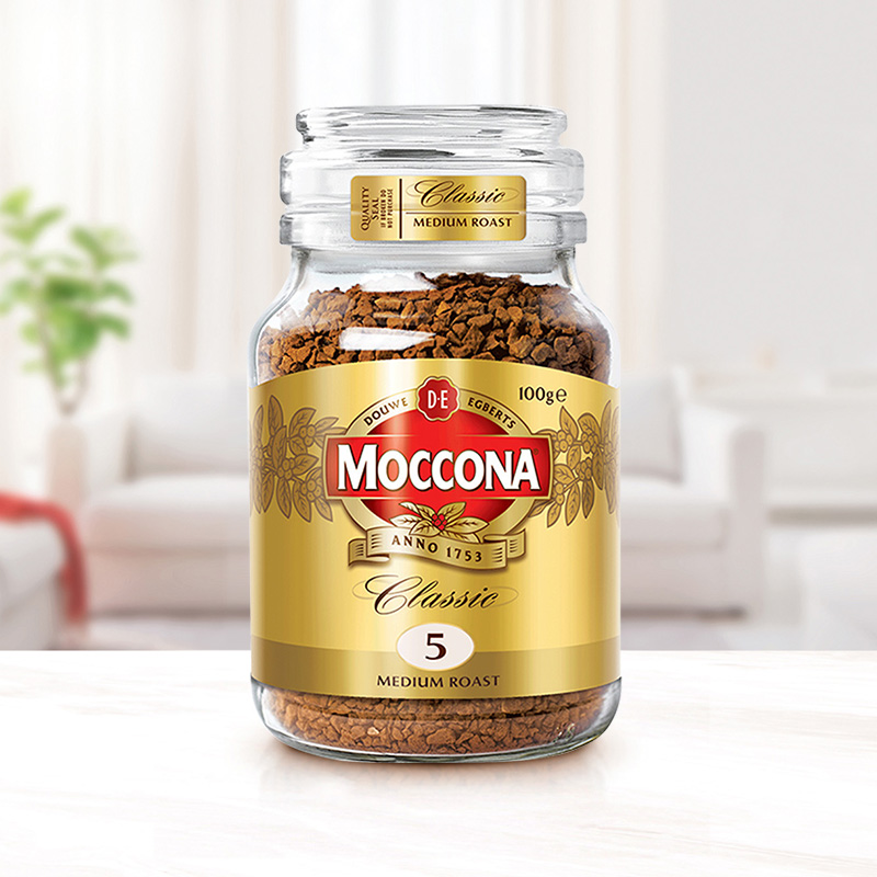 MOCCONA摩可纳5号冻干黑咖啡粉100克