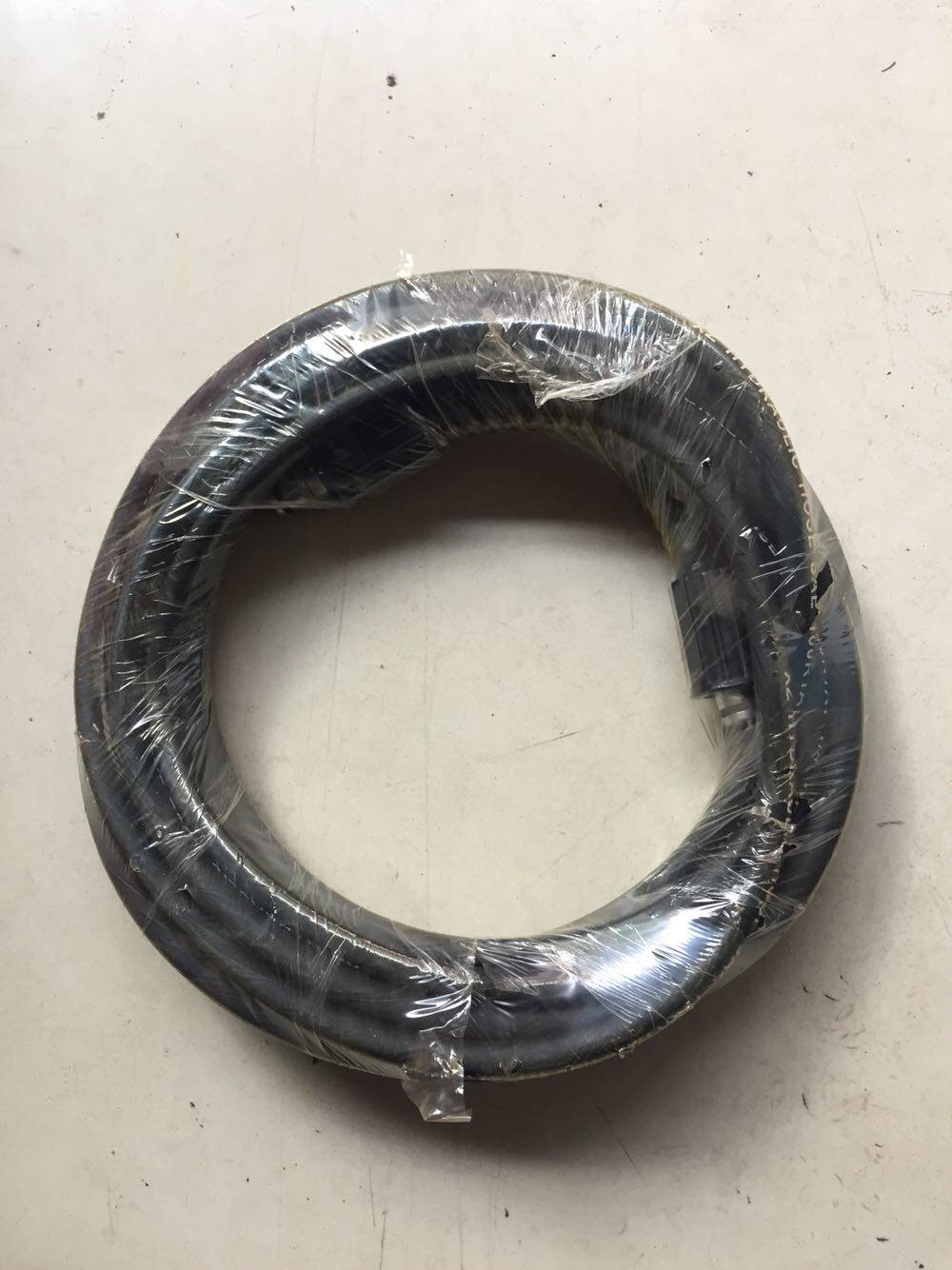 黑鹿f5钢丝高压清洗机管子橡胶帆布材质9米长管夹