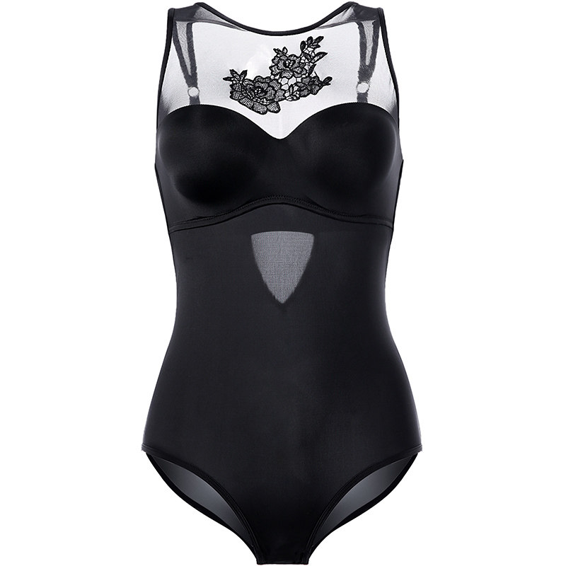 拉拉的蜜桃黛米美体内衣套装产后修身婚纱塑身连体收腹塑身连体衣