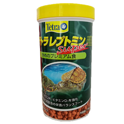 日本 德彩龟粮 super进口水龟半水超级饲料发色增色龟粮正品310g