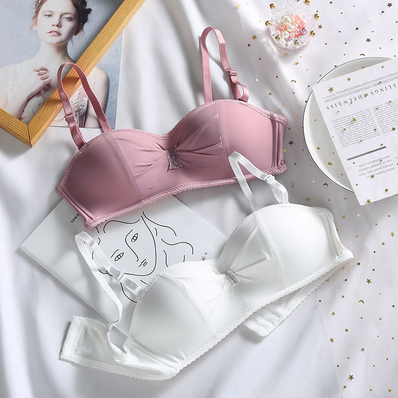 内衣少女文胸小文胸显乳大收副简约下滑女小文胸