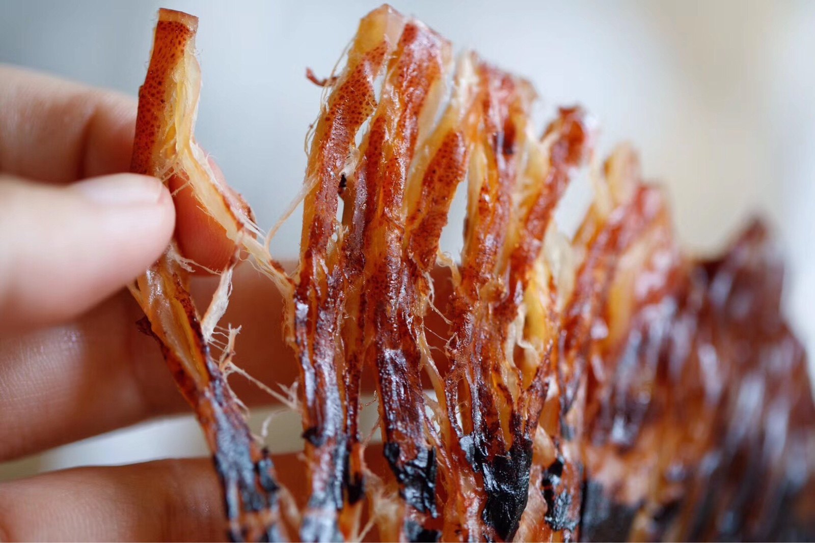 鱿鱼现烤宁波舟山特产手撕风琴丝片干即休闲即食鱿鱼零食