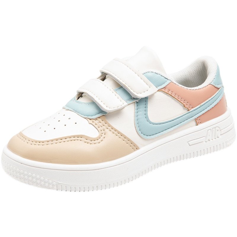 儿童跑步7女童马卡龙板鞋小白鞋学生周岁休闲鞋板鞋