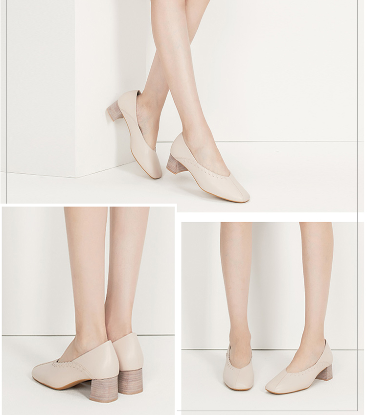 专柜正品春夏新款雅氏时尚女鞋9nr1真皮浅口单鞋