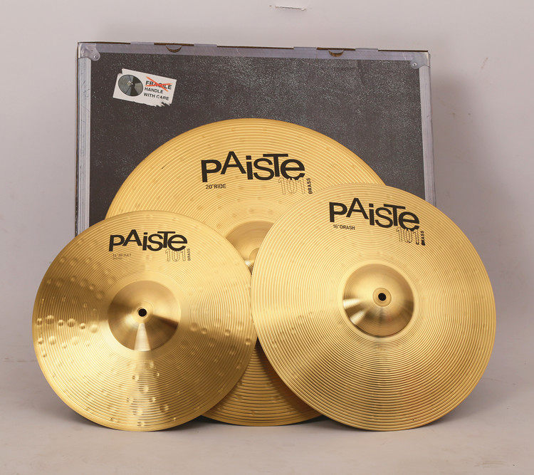 德国原装派斯特paiste201架子鼓镲片14161820五片装套擦片镲片