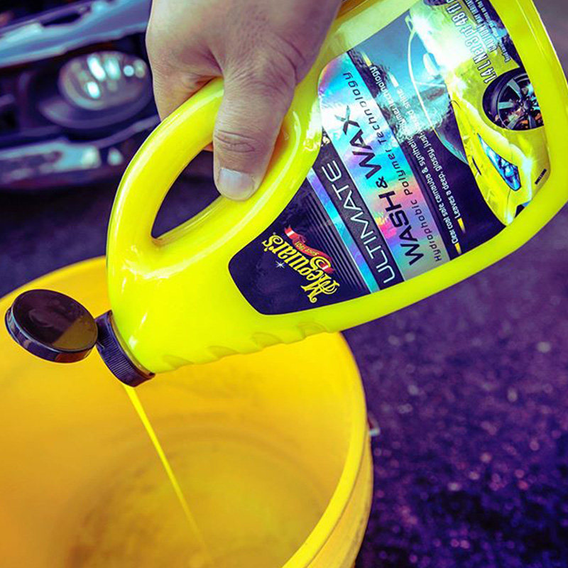 美光至尊蜡水洗车液水蜡白车专用强力去污泡沫车蜡