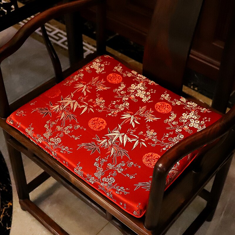 中式椅垫红木木椅坐垫椰棕沙发定制四季拆洗椅垫