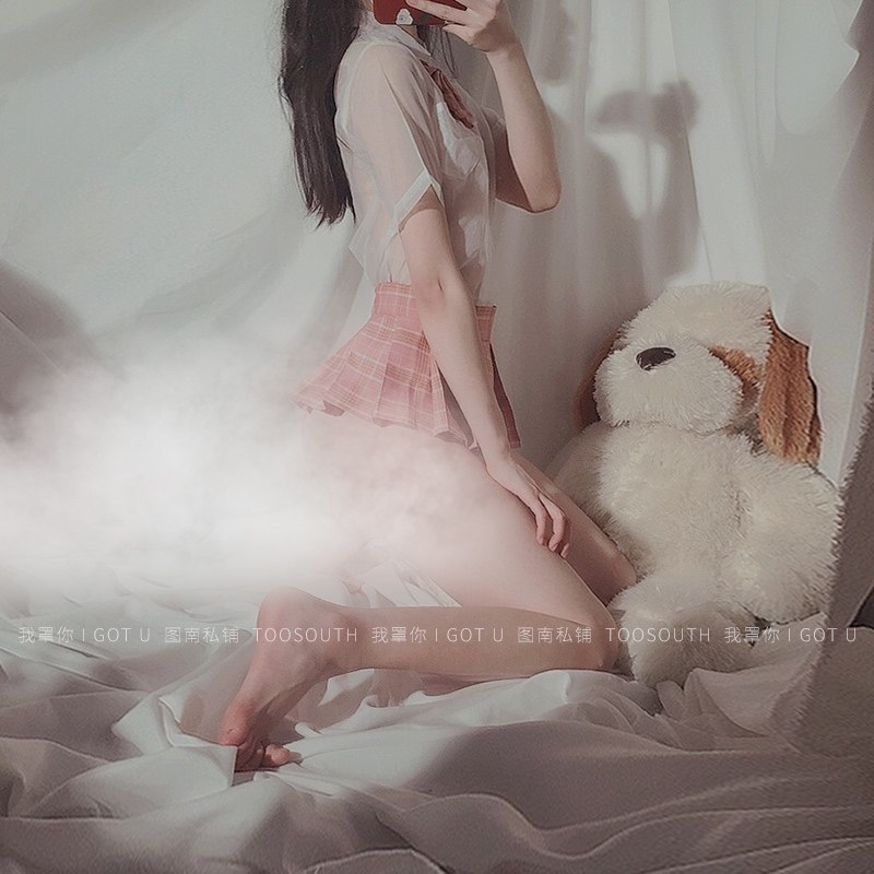 我罩你:初恋感觉 学院风日系学生制服可爱性感jk超短裙情趣套装