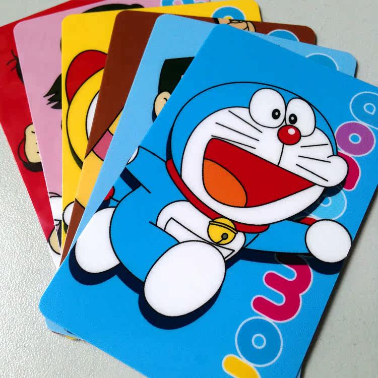 星趣 哆啦a梦机器猫小叮当蓝胖子 动漫卡贴水晶收藏卡组周边