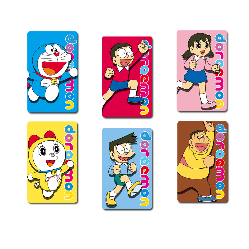 星趣 哆啦a梦机器猫小叮当蓝胖子 动漫卡贴水晶收藏卡组周边