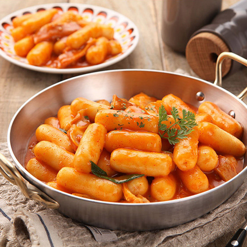 年糕韩式芝士夹心部队火锅食材500g3袋韩国年糕