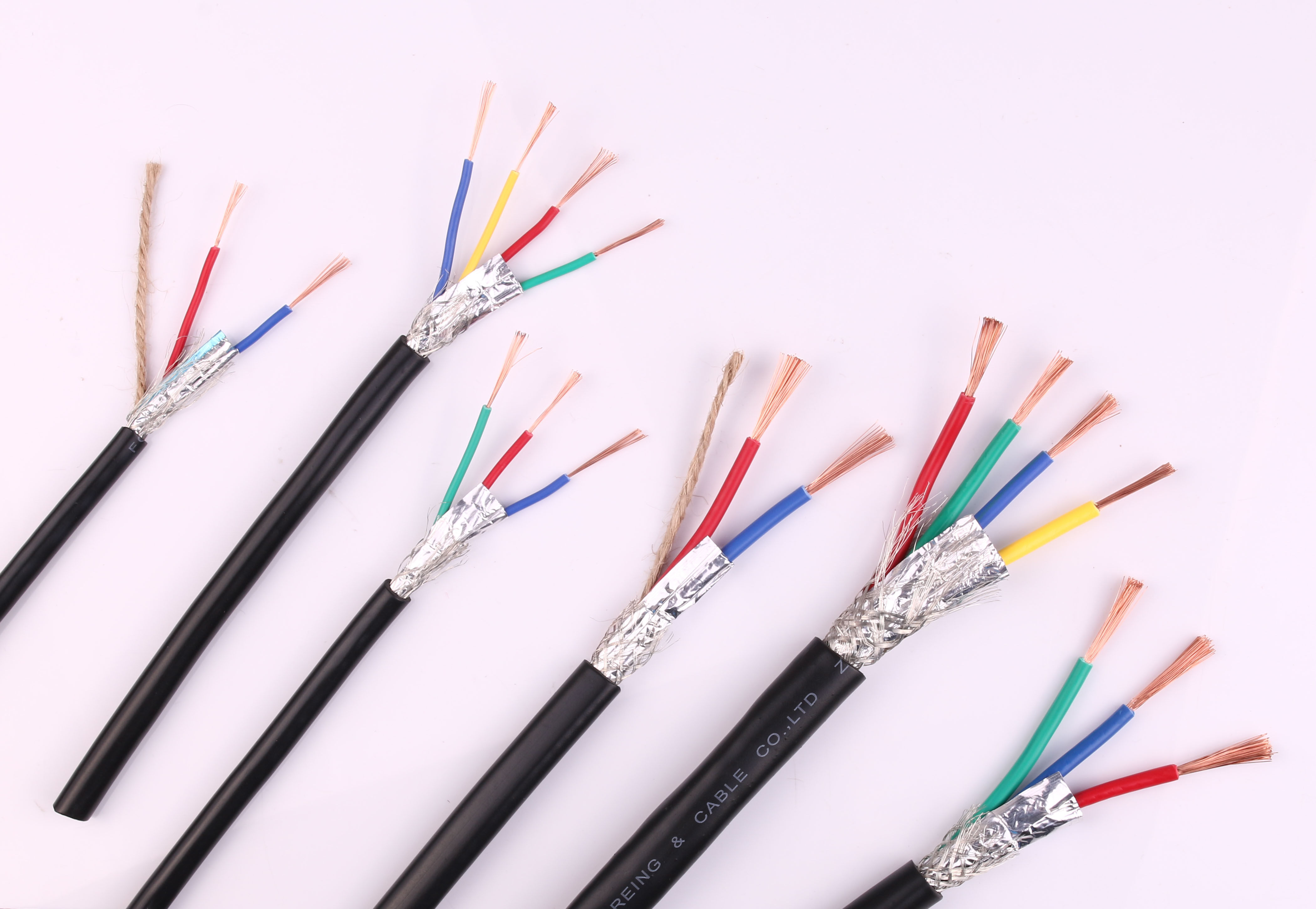 rvvp075屏蔽控制线信号音频平方护套线