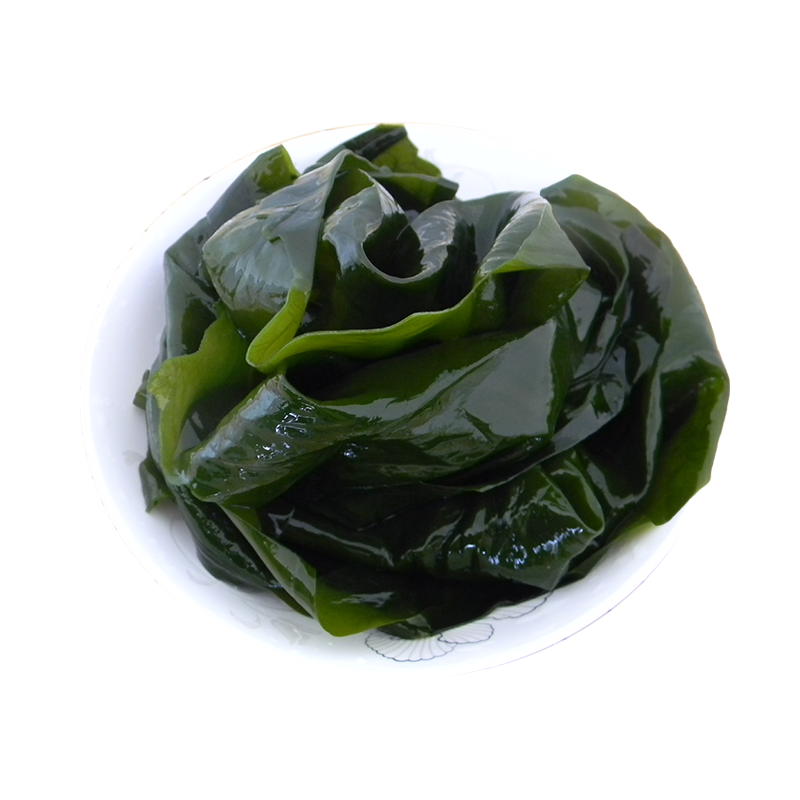 荣成新鲜盐渍海带边5斤包邮 昆布薄边凉拌天然绿色海菜威海特产