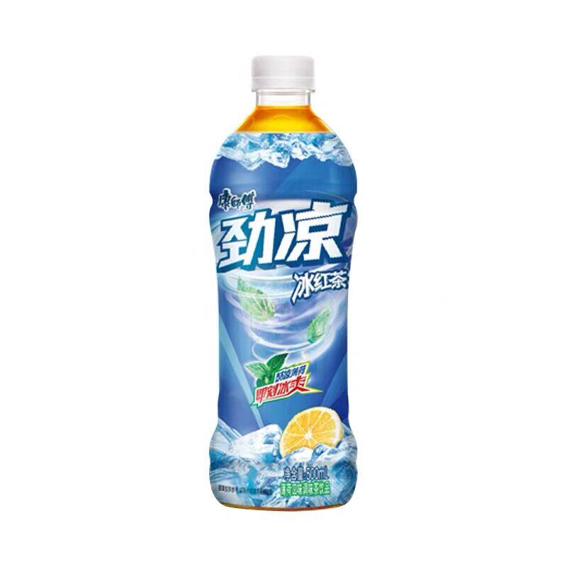 康师傅劲凉冰红茶500ml15瓶饮料整箱清凉上火饮品茶饮料