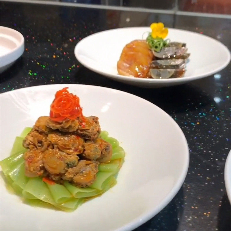 酒店白瓷中式小脚斗立碗冷菜摆盘凉菜汤盘创意个性盘