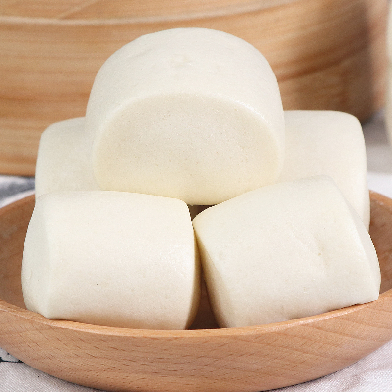 馒头安井奶香奶油美味营养早餐正宗宗安井牛奶包点