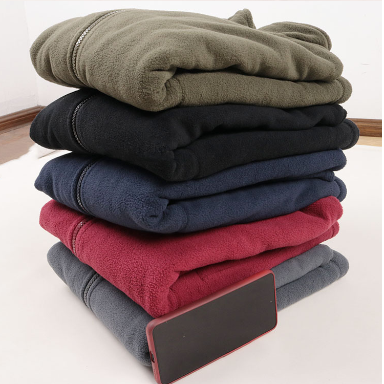 加厚摇粒绒！户外休闲抓绒衣宽松大码卫衣冲锋衣内胆外套秋冬男装