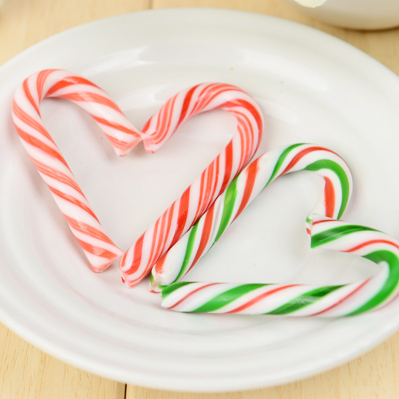 180支圣诞节糖果儿童礼物创意迷你拐杖candycanes糖果