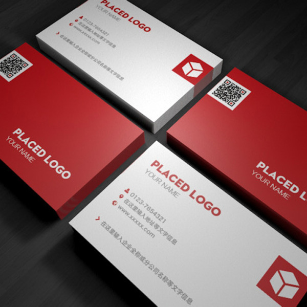 商务名片制作免费设计创意彩色名片印刷双面小广告卡片定制包邮