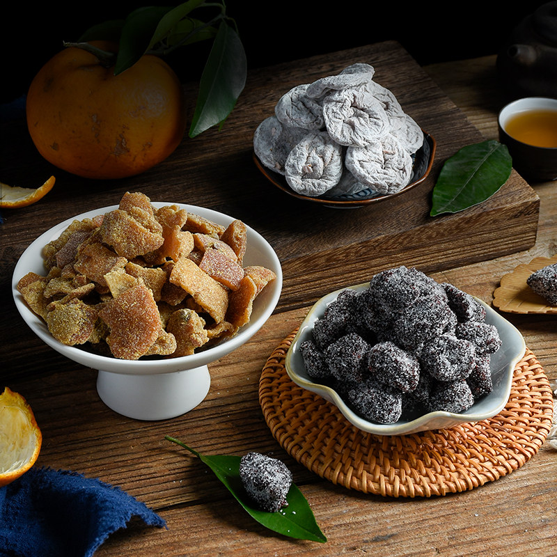 梅饼话梅万顺昌顺昌150克日式无核陈皮酸梅梅子梅类制品