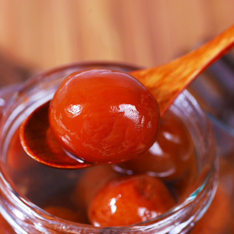 【大瓶】潮汕汕头特产手工淹咸酸腌制新鲜盐水泡咸水青竹梅梅汁酱