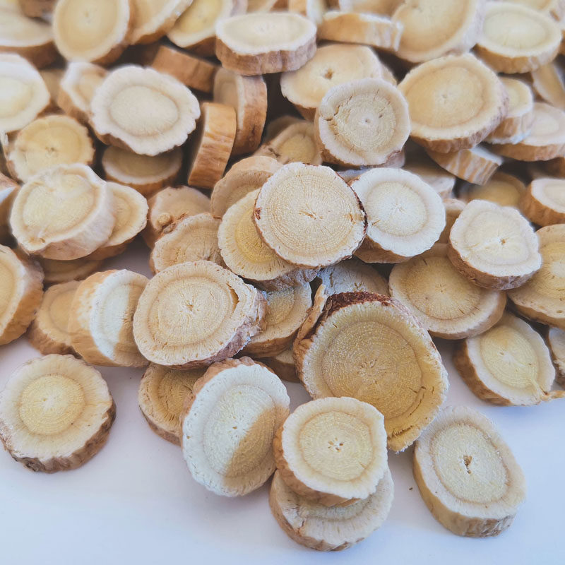 黄芪野生500g新货纯无甘肃省陇西中药材圆片500克黄芪