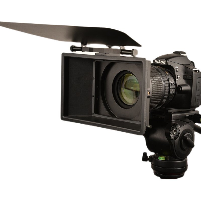 遮光专业轻型镜头斗微单反相机罩挡光板支持4x4遮光罩