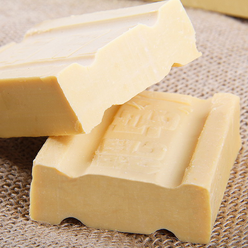 淮南王老肥皂180克*5块洗衣肥皂去污土臭清洁肥皂透明皂整箱特价