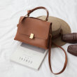 Brown Bag Female Messenger Bag Autumn And Winter High Sense Niche 2021 French Light Luxury Hand-held Cowhide One Shoulder Commuter Bag Brown Bag Female Messenger Bag Autumn And Winter High Sense Niche 2021 French Light Luxury Hand-held Cowhide One Shoulder Commuter Bag