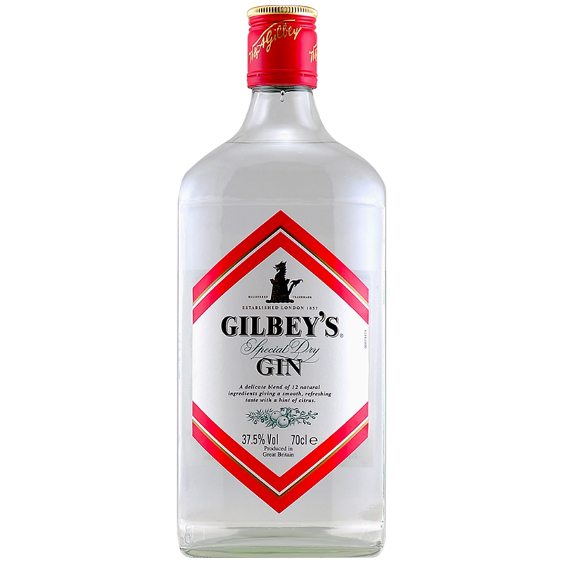 英国进口杰彼斯钻石gilbeys金酒 好评好店