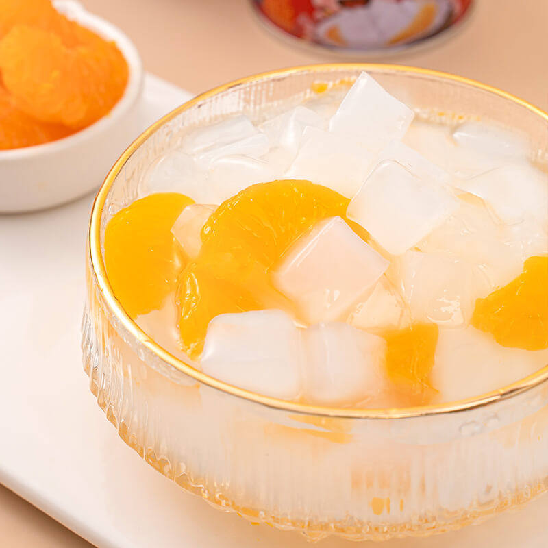 罐头喜多多10罐桔子水果新鲜什锦双拼椰果200g水果罐头