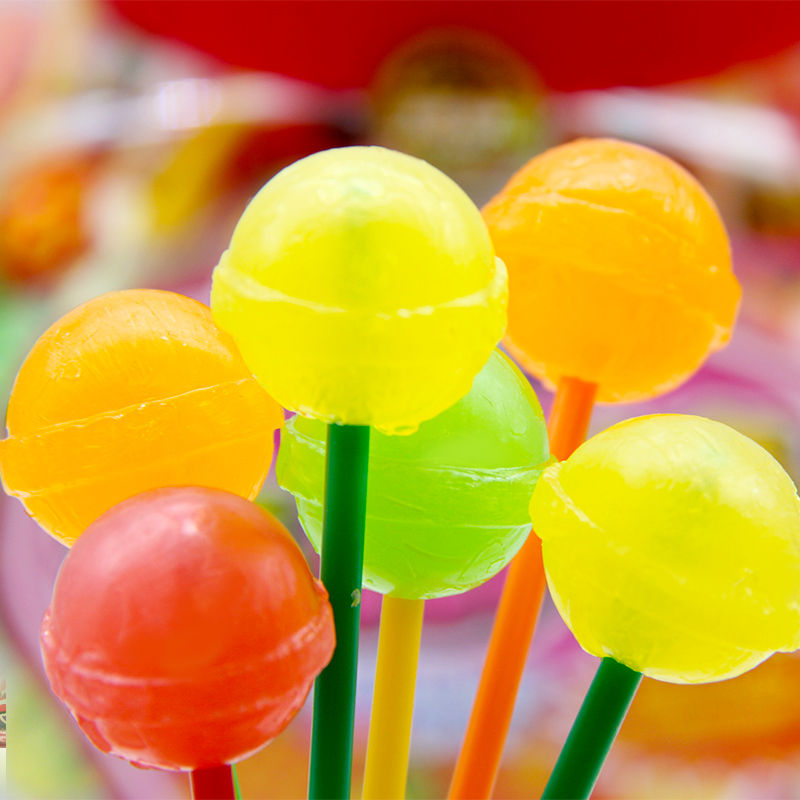 徐福记多嘟棒混合水果味棒棒糖50支硬结婚庆喜糖传统糖果