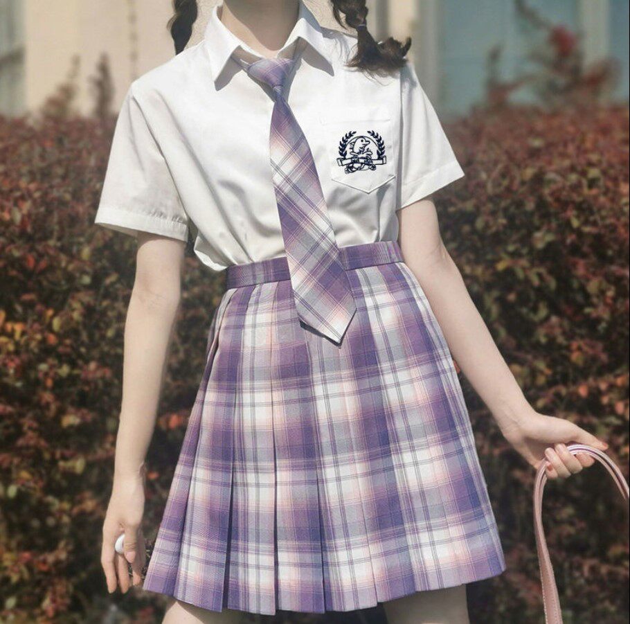 玻璃心原创森女部落jk制服正版格裙半身学院2021学生校服