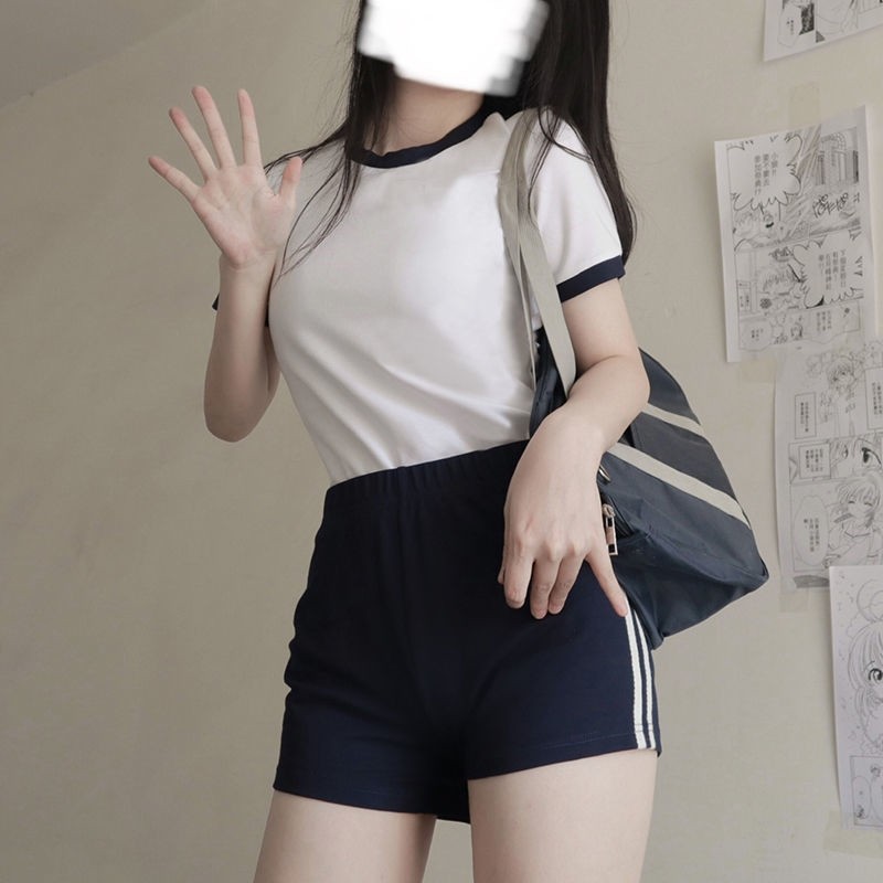 日式高中套装制服jk生日高中生爱女运动服可爱休闲运动套装