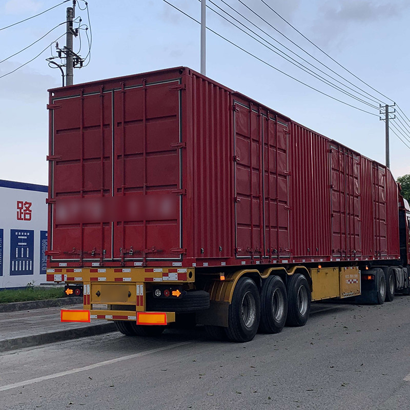 反光汽车大货车挂车尾部光板斜纹铝板反射器危险品汽车装饰贴