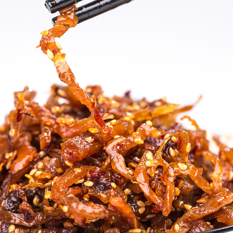 登荣龙须牛肉丝零食麻辣儿时爽口鸡丝宿舍好吃牛肉类