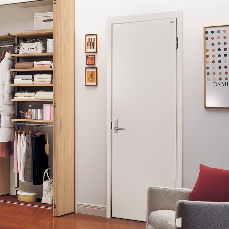 panasonic松下建新白色简约f4免漆实木复合pet室内门