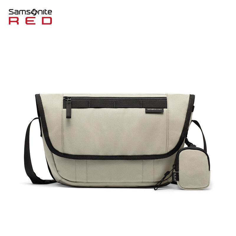 samsonite新秀丽斜挎包2022年新款简约实用大容量单肩qg1双肩背包