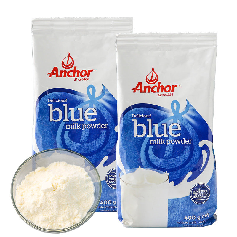 奶粉新西兰进口安佳400g全脂学生成人雪花酥牛全家营养奶粉