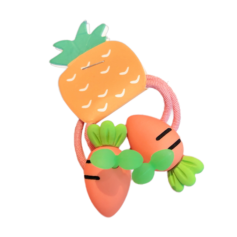 驱蚊小草卡通儿童童发萌萌哒可爱爱宝宝头发橡皮筋发饰