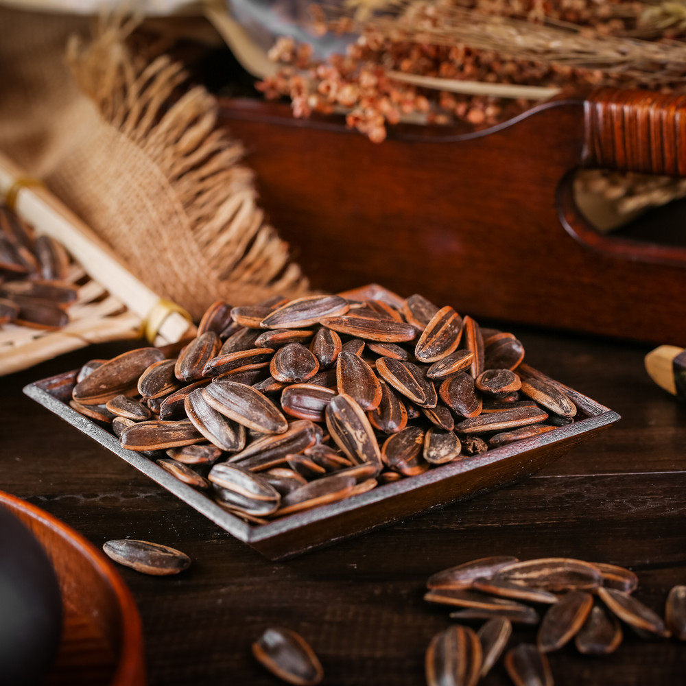 瓜子厦门鹭珍难吃焦糖葵花籽核桃罐装炒货年货瓜子