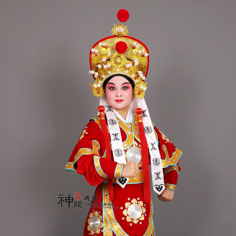 戏曲专业花木兰服装豫剧京剧木兰军演出戏古装民族服装