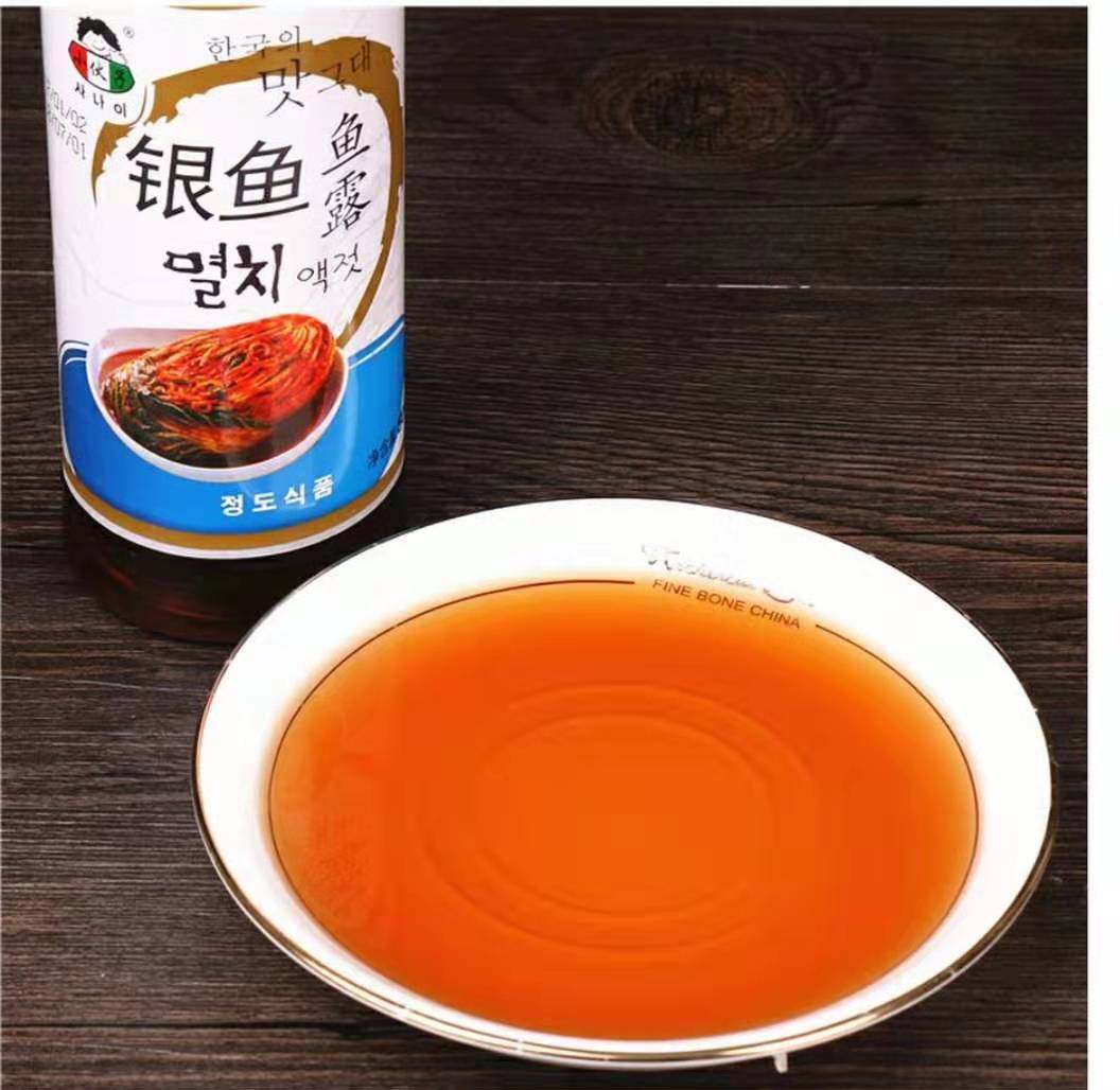 虾酱鱼露2件套韩国泡菜调料小伙小伙子子鱼露鲜鱼露