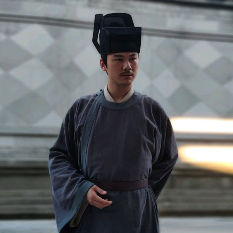 影视鹤唳华亭同款古装宋朝男古装大臣服宋朝棉麻侠客服捕快古装