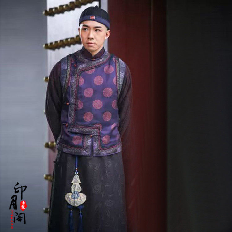 那年花开开月正圆同款古装清朝长袍老爷男士民族服装